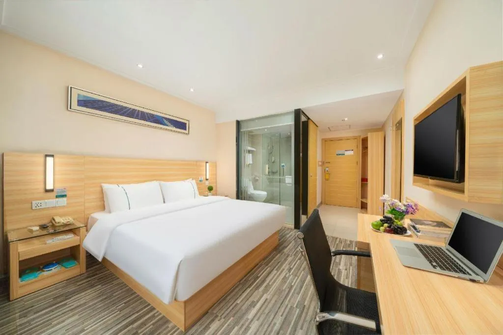 Bed in City Comfort Inn Nanning Wuyi Fude