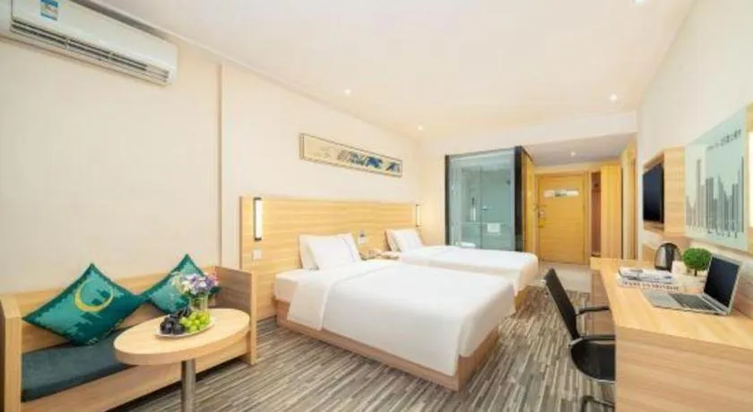 Bed in City Comfort Inn Nanning Wuyi Fude