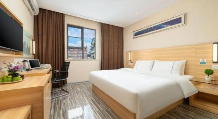 Bed in City Comfort Inn Nanning Wuyi Fude