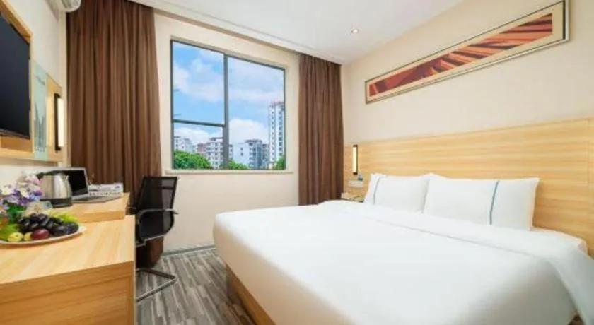 Bed in City Comfort Inn Nanning Wuyi Fude