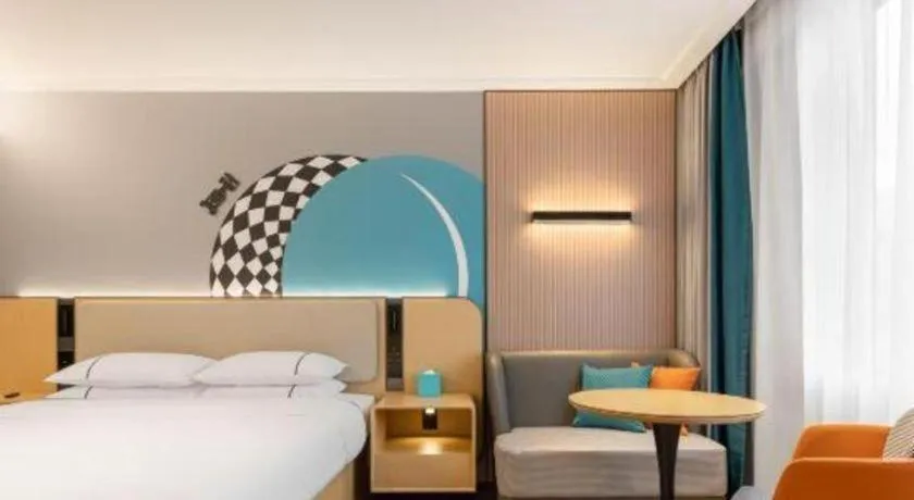 Bed in City Comfort Inn Huanggang Tuanfeng Passenger