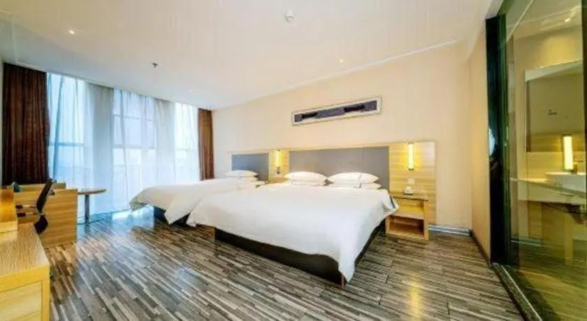 Bed in City Comfort Inn Guilin Quanzhou Zhongxin Square