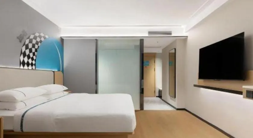 Bed in City Comfort Inn Nanchang Gaoxin Avenue Metro Station Aixi Lake