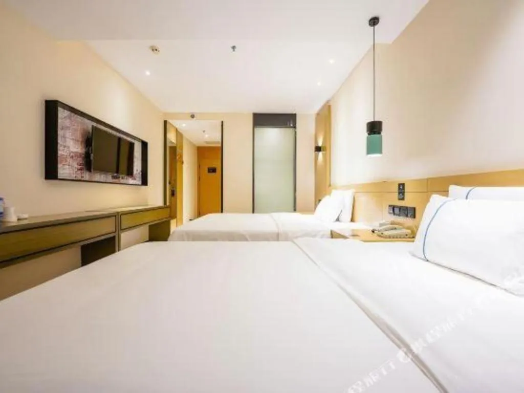 Bed in City Comfort Inn Nanchang Gaoxin Avenue Metro Station Aixi Lake