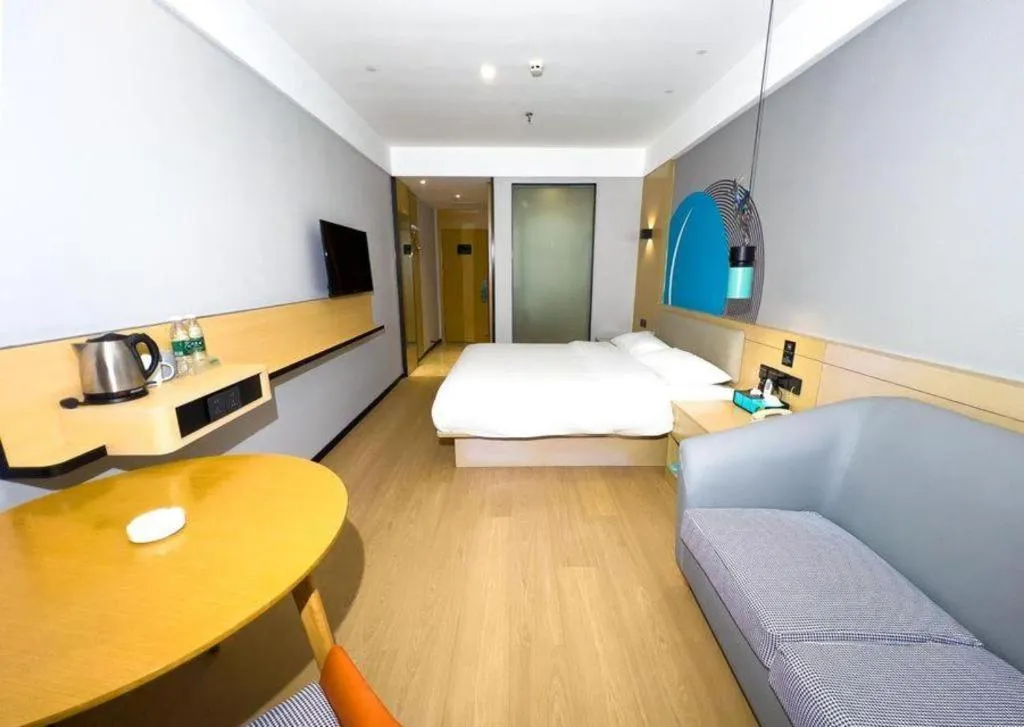 Bed in City Comfort Inn Nanchang Gaoxin Avenue Metro Station Aixi Lake