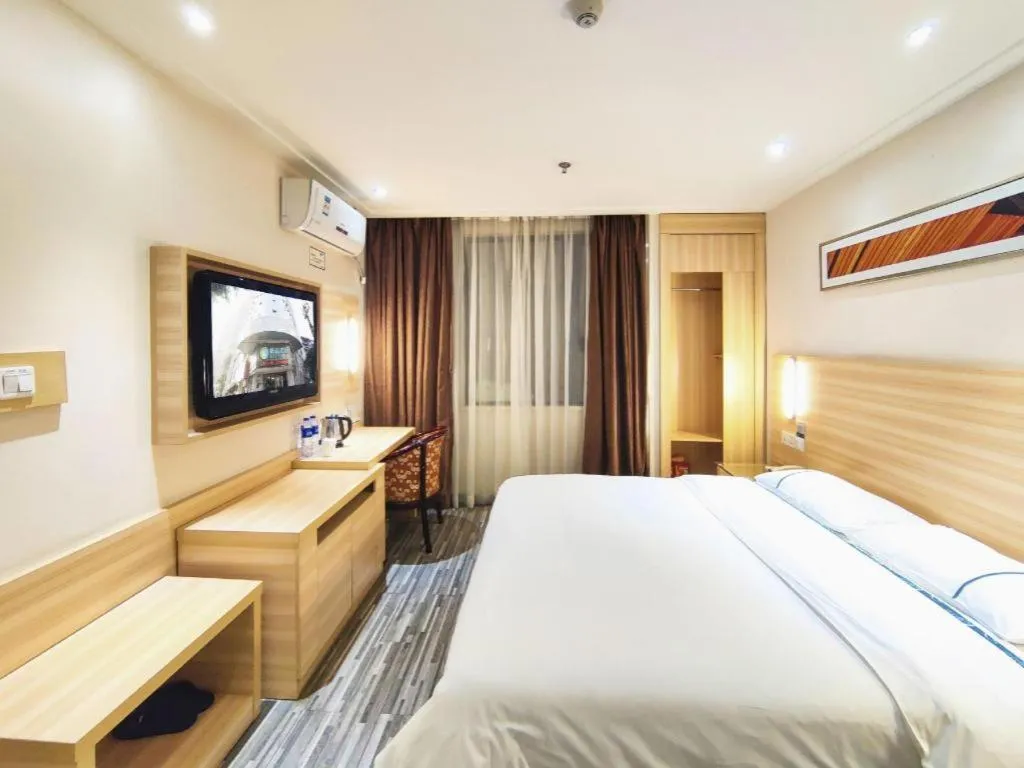 Bed in City Comfort Inn Chongqing Yuzhong District Daping Hospital