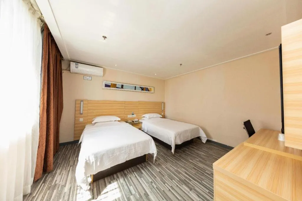 Bed in City Comfort Inn Chongqing Yuzhong District Daping Hospital