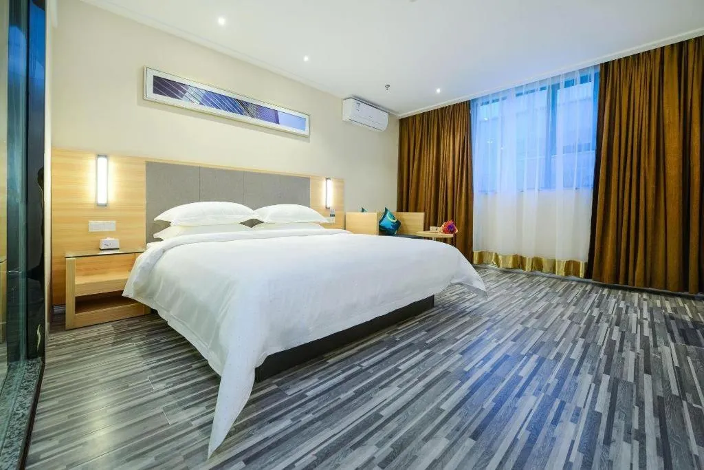 Bed in City Comfort Inn Chongqing Yuzhong District Daping Hospital