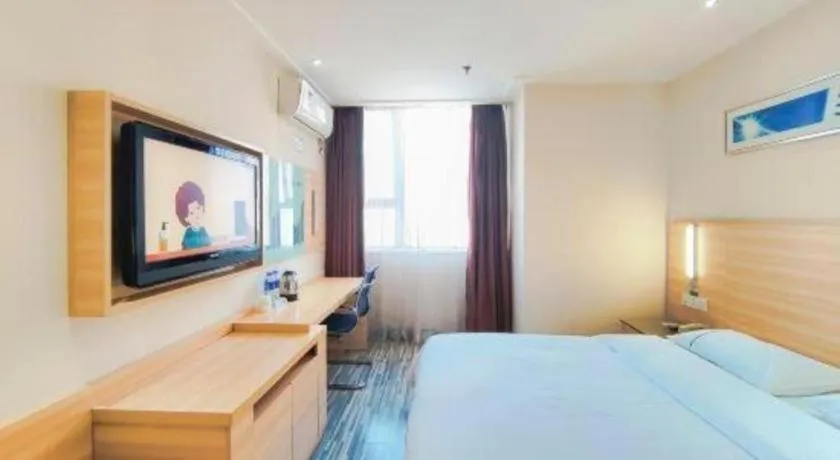 Bed in City Comfort Inn Chongqing Yuzhong District Daping Hospital