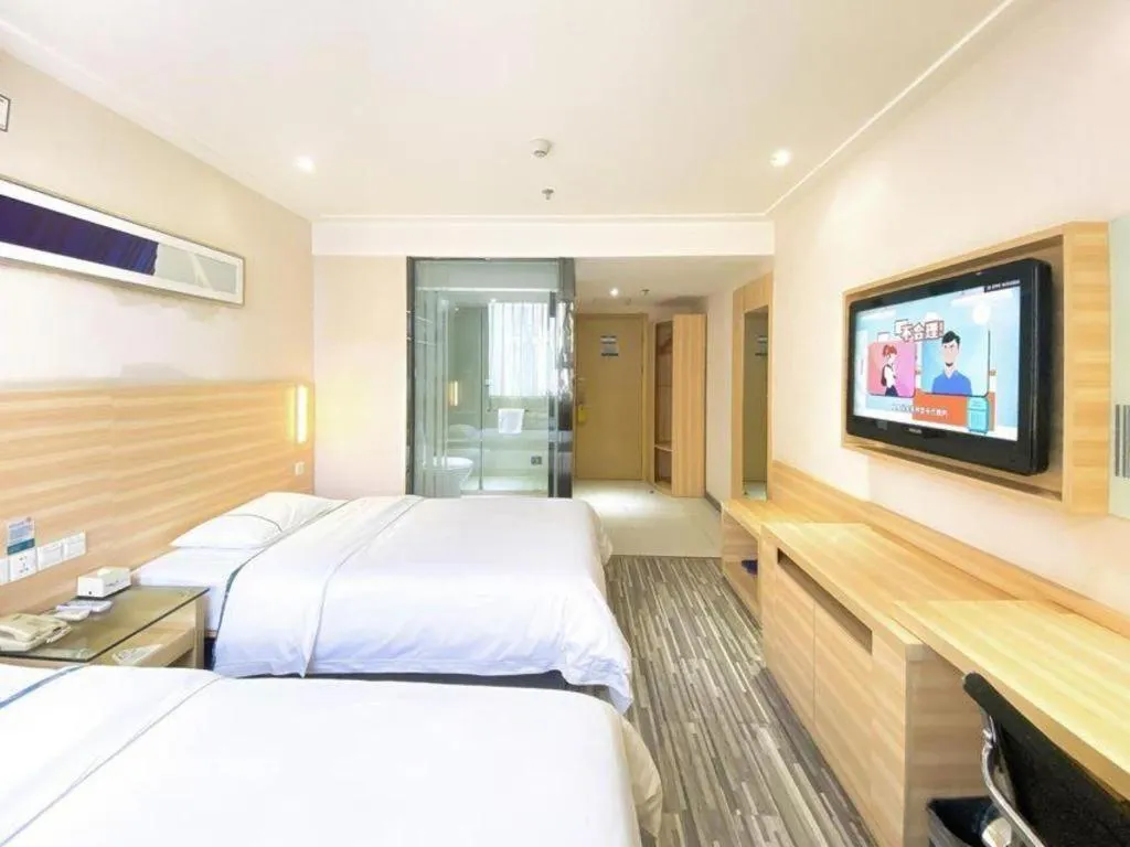 Bed in City Comfort Inn Chongqing Yuzhong District Daping Hospital