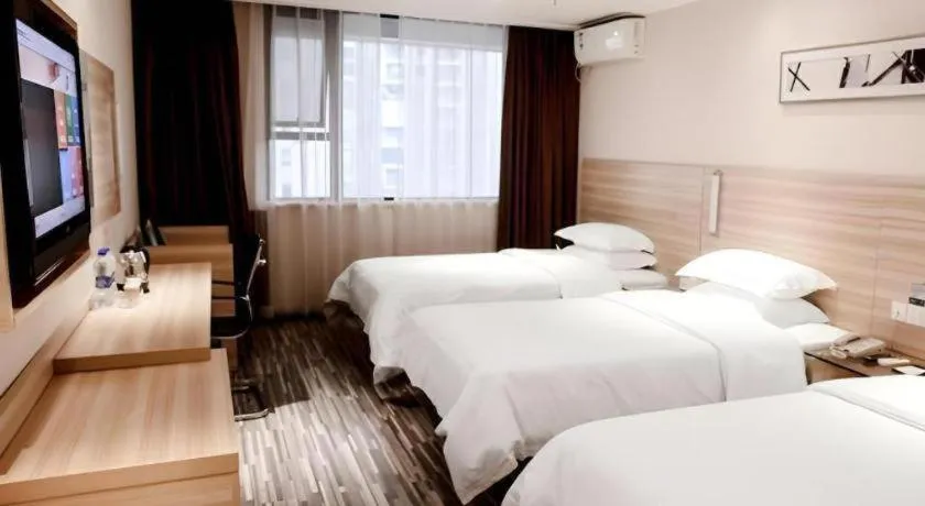 Bed in City Comfort Inn Chongqing Yuzhong District Daping Hospital