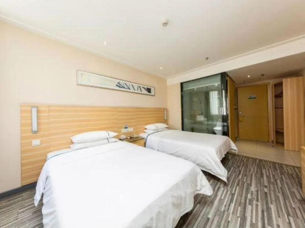 Bed in City Comfort Inn Chongqing Yuzhong District Daping Hospital