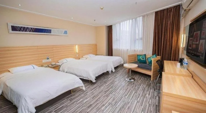 Bed in City Comfort Inn Chongqing Yuzhong District Daping Hospital