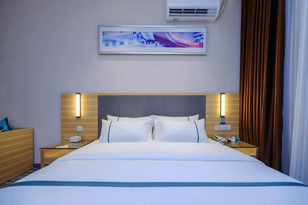 Bed in City Comfort Inn Chongqing Yuzhong District Daping Hospital