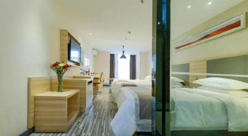 Bed in City Comfort Inn Chongqing Yuzhong District Daping Hospital