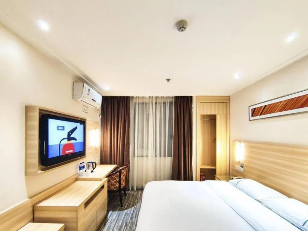 Bed in City Comfort Inn Chongqing Yuzhong District Daping Hospital