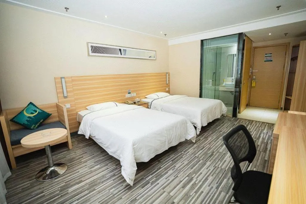 Bed in City Comfort Inn Chongqing Yuzhong District Daping Hospital