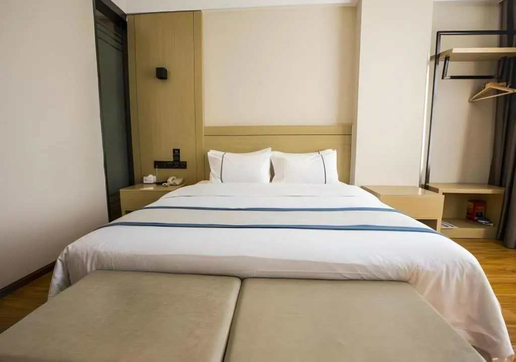 Bed in City Comfort Inn Xianning Tongshan Education Bureau