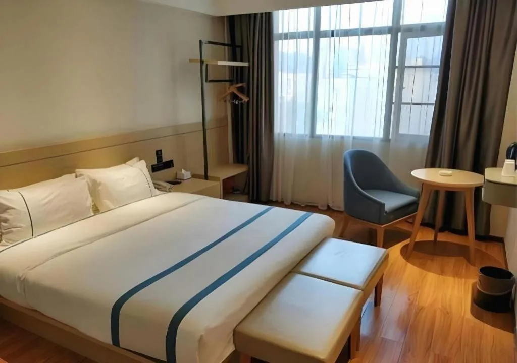 Bed in City Comfort Inn Xianning Tongshan Education Bureau
