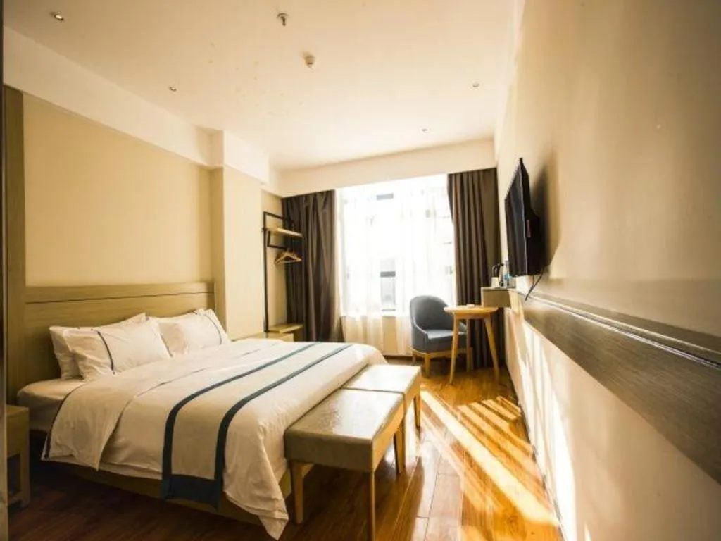 Bed in City Comfort Inn Xianning Tongshan Education Bureau