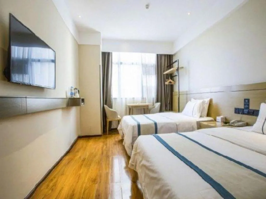 Bed in City Comfort Inn Xianning Tongshan Education Bureau