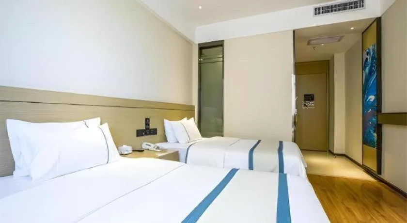 Bed in City Comfort Inn Xianning Tongshan Education Bureau