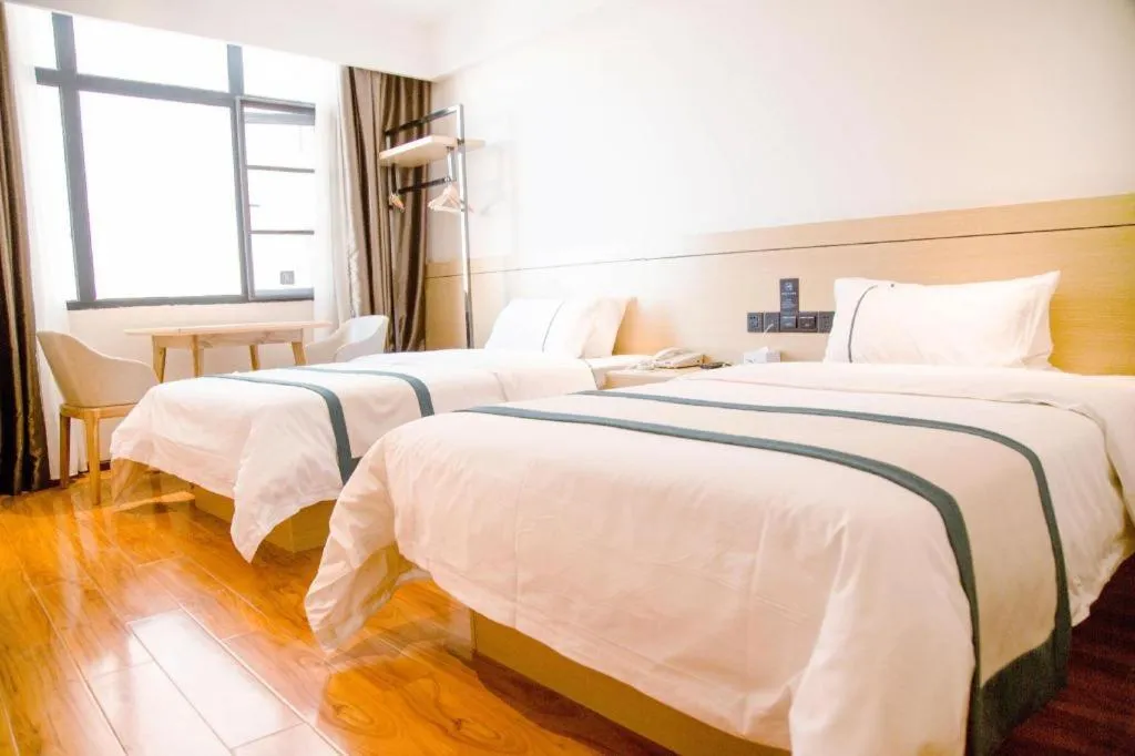 Bed in City Comfort Inn Xianning Tongshan Education Bureau