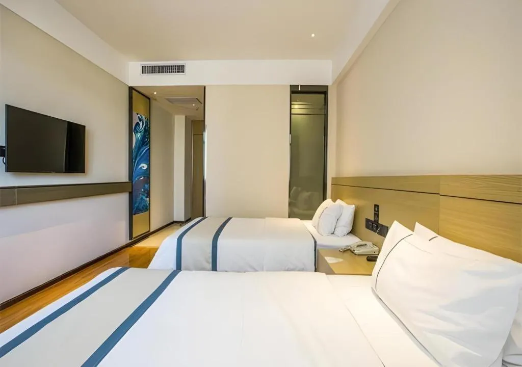 Bed in City Comfort Inn Xianning Tongshan Education Bureau