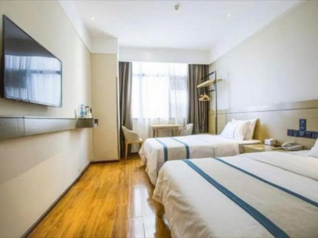 Bed in City Comfort Inn Xianning Tongshan Education Bureau