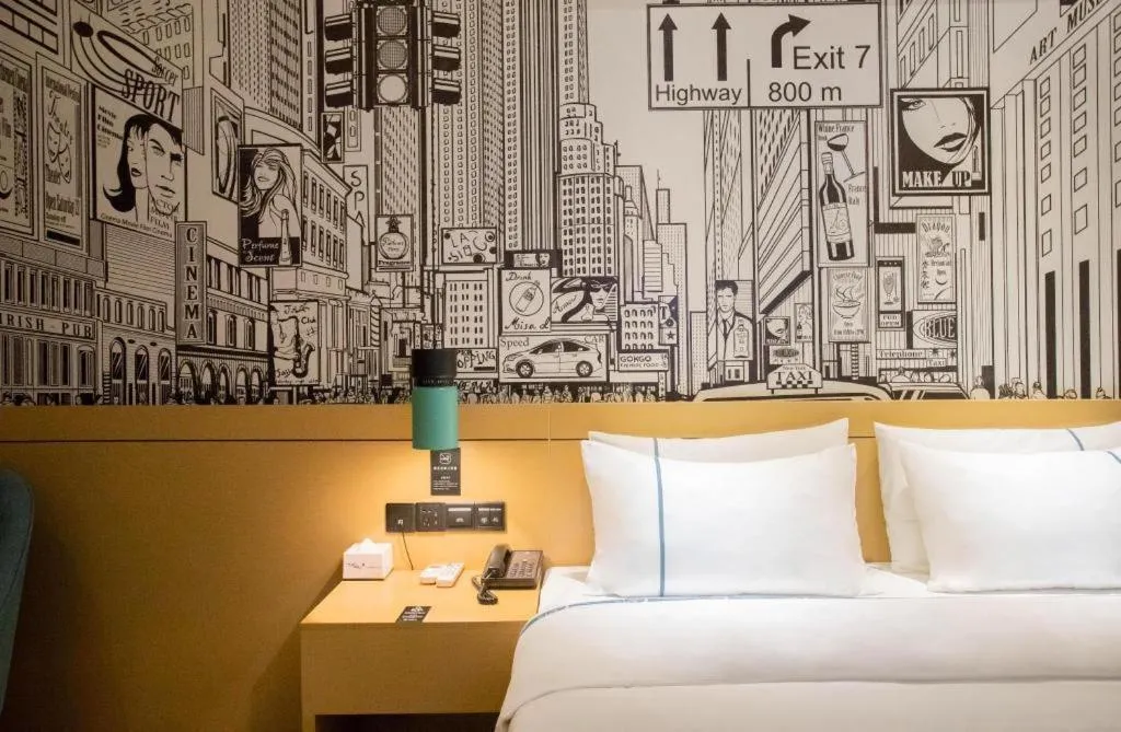 Bed in City Comfort Inn Beiliu Yongfeng Plaza Chengnan Bus Station