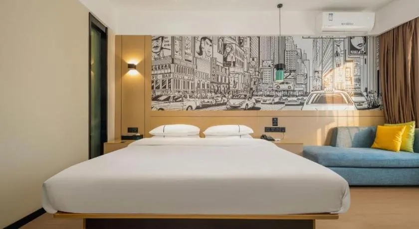 Bed in City Comfort Inn Beiliu Yongfeng Plaza Chengnan Bus Station