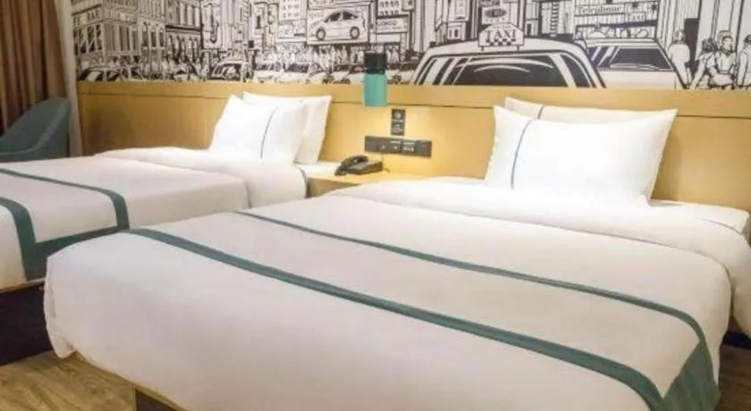 Bed in City Comfort Inn Beiliu Yongfeng Plaza Chengnan Bus Station