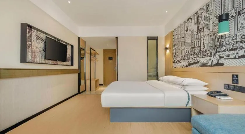 Bed in City Comfort Inn Beiliu Yongfeng Plaza Chengnan Bus Station