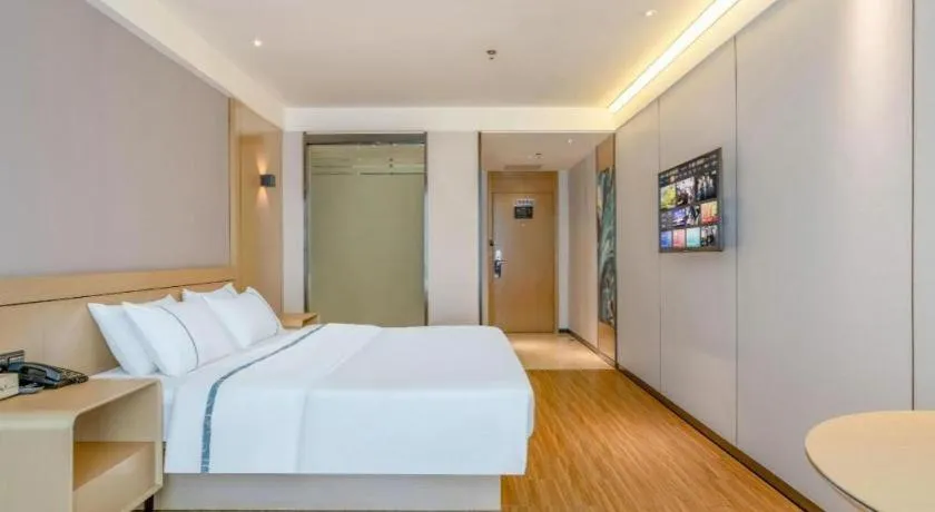 Bed in City Comfort Inn Zhanjiang Xuwen Port Wharf Passenger Station