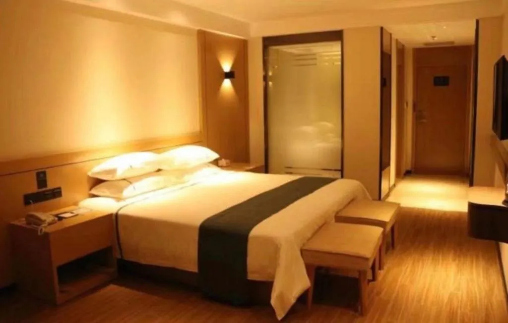 Bed in City Comfort Inn Zhanjiang Xuwen Port Wharf Passenger Station