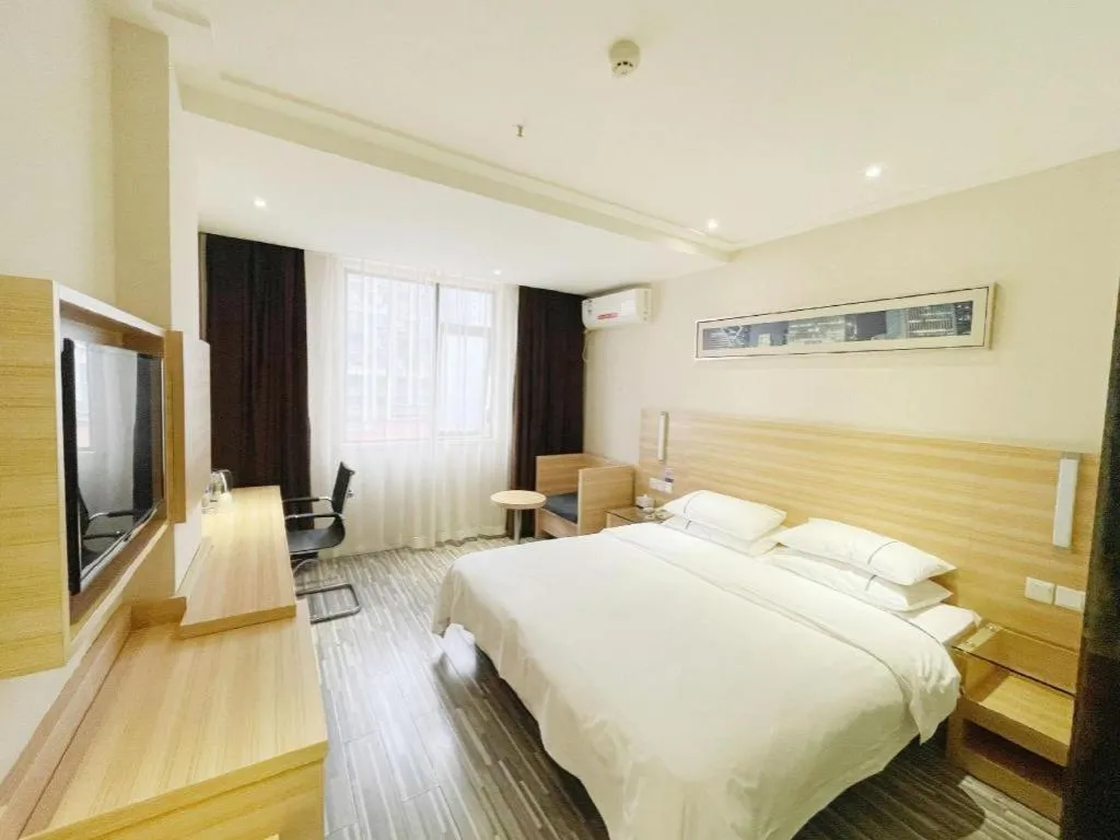 Bed in City Comfort Inn Xiangyang Zaoyang Guangwu Road