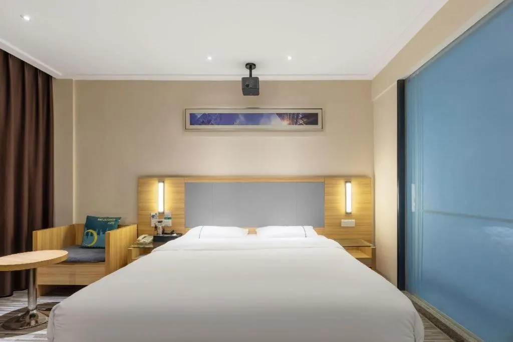 Bed in City Comfort Inn Xiangyang Zaoyang Guangwu Road