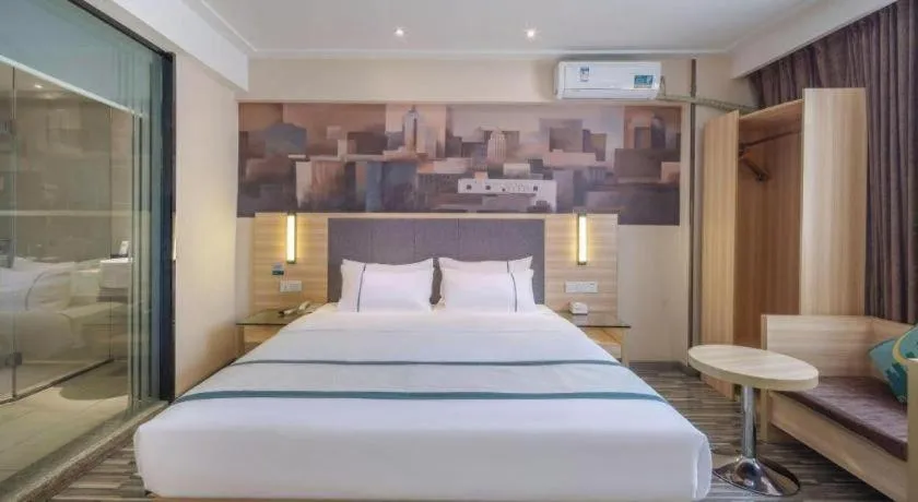 Bed in City Comfort Inn Liuzhou The Mixc Xijiang Road