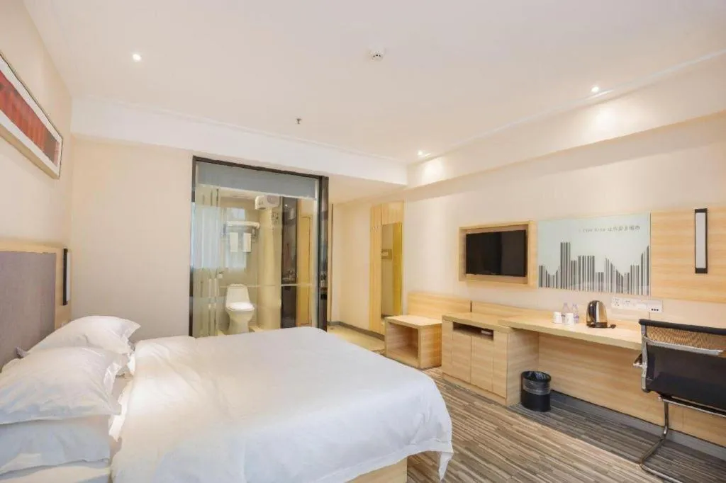 Bed in City Comfort Inn Liuzhou The Mixc Xijiang Road