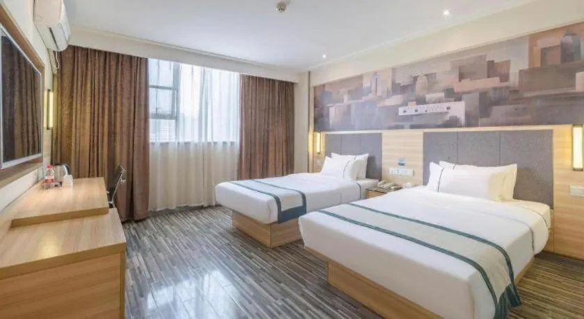 Bed in City Comfort Inn Liuzhou The Mixc Xijiang Road