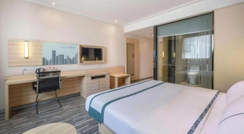 Bed in City Comfort Inn Liuzhou The Mixc Xijiang Road