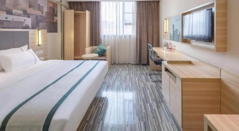 Bed in City Comfort Inn Liuzhou The Mixc Xijiang Road