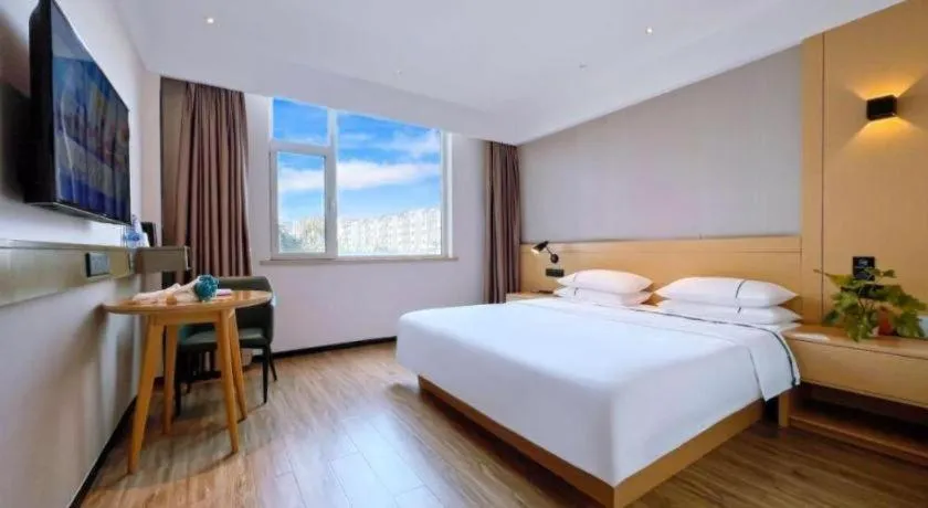 Bed in City Comfort Inn Rizhao High-speed Railway Station Yingbin Road RT-Mart
