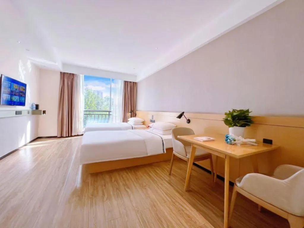 Bed in City Comfort Inn Rizhao High-speed Railway Station Yingbin Road RT-Mart