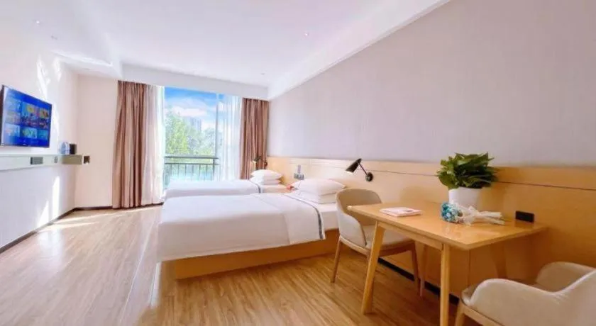 Bed in City Comfort Inn Rizhao High-speed Railway Station Yingbin Road RT-Mart
