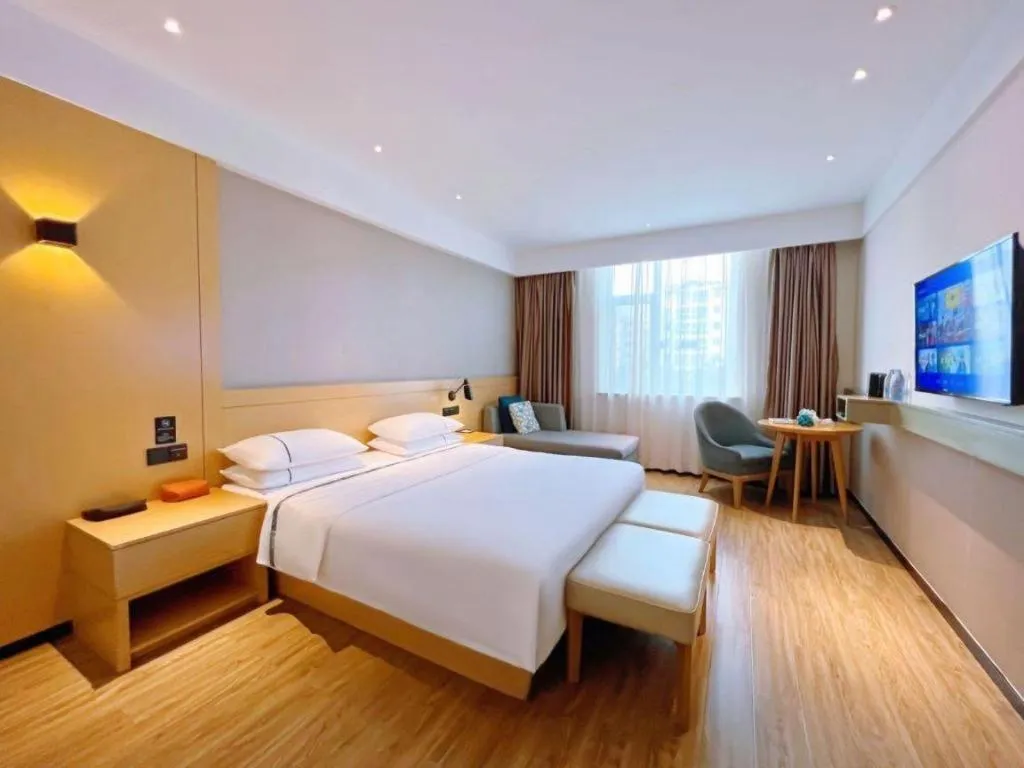 Bed in City Comfort Inn Rizhao High-speed Railway Station Yingbin Road RT-Mart