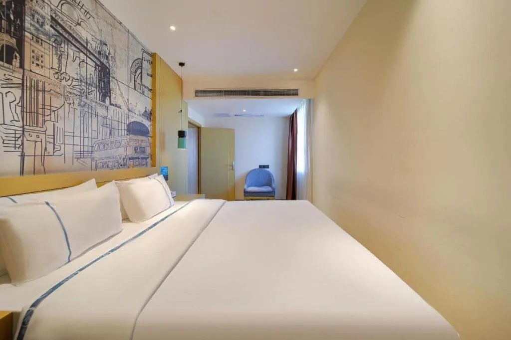 Bed in City Comfort Inn Chongqing Huangguan Dafuti