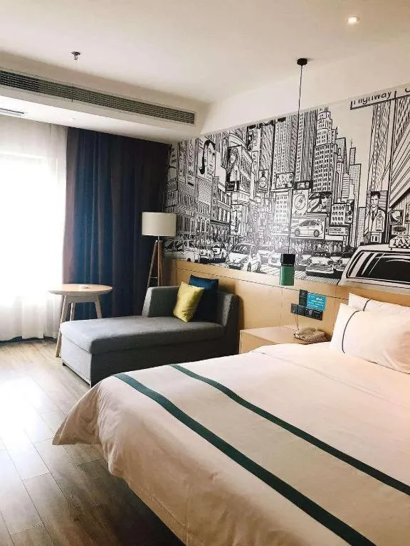 Bed in City Comfort Inn Chongqing Huangguan Dafuti