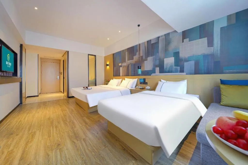 Bed in City Comfort Inn Chongqing Huangguan Dafuti