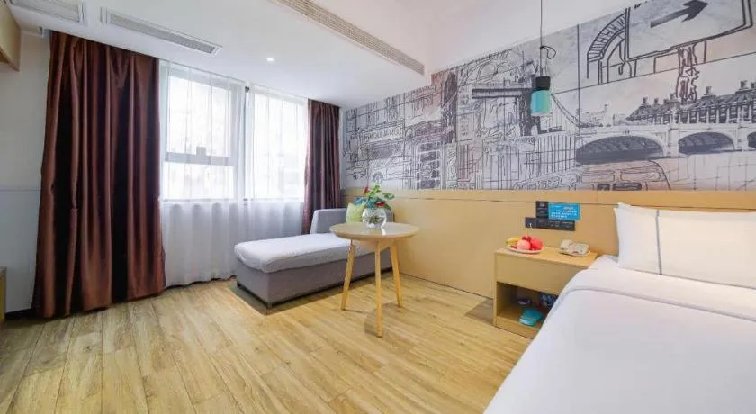 Bed in City Comfort Inn Chongqing Huangguan Dafuti